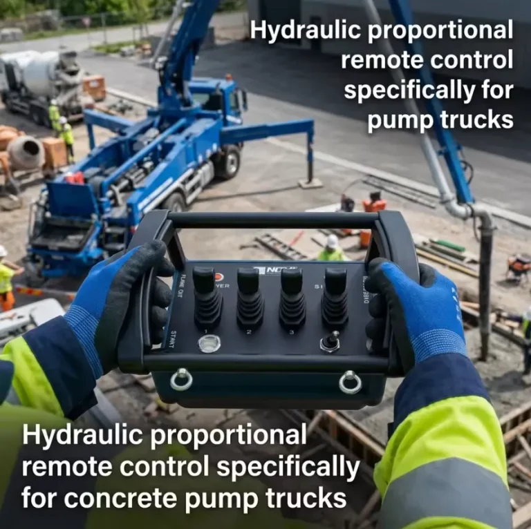 Hydraulic Proportional Remote Control For Concrete Pump Truck